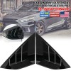 Xukey 2pcs Rear Window Louvers Side Vent Trim For Ford