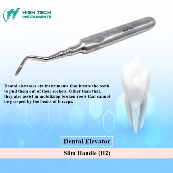 HIGH TECH INSTRUMENTS Dental Surgery Elevator Root Tip Extraction &