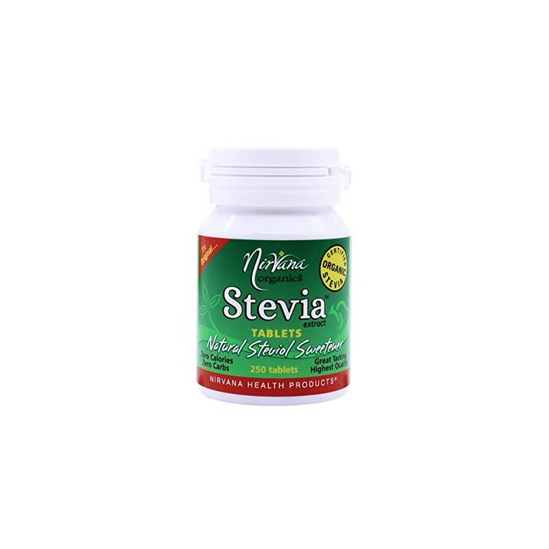 Nirvana Organics Stevia Tablets 250 Count