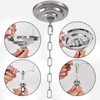 SHENGQINGTOP Heavy Duty Light Fixture Canopy Kit 5.3 Inches Diameter