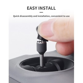 Soft Rubber Thumb Grip Caps Cover for DJI RC Pro 2 Remote Controller, Anti-Skid Sweatproof Joystick Knob for DJI Mavic 4 Pro/Air 3/Mini 4 Pro/Avata 2 Drones, Easy Install & Lightweight (2-Pack)