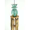 J.D. Yeatts 36" 3-D Pineapple Wind Chime Bamboo