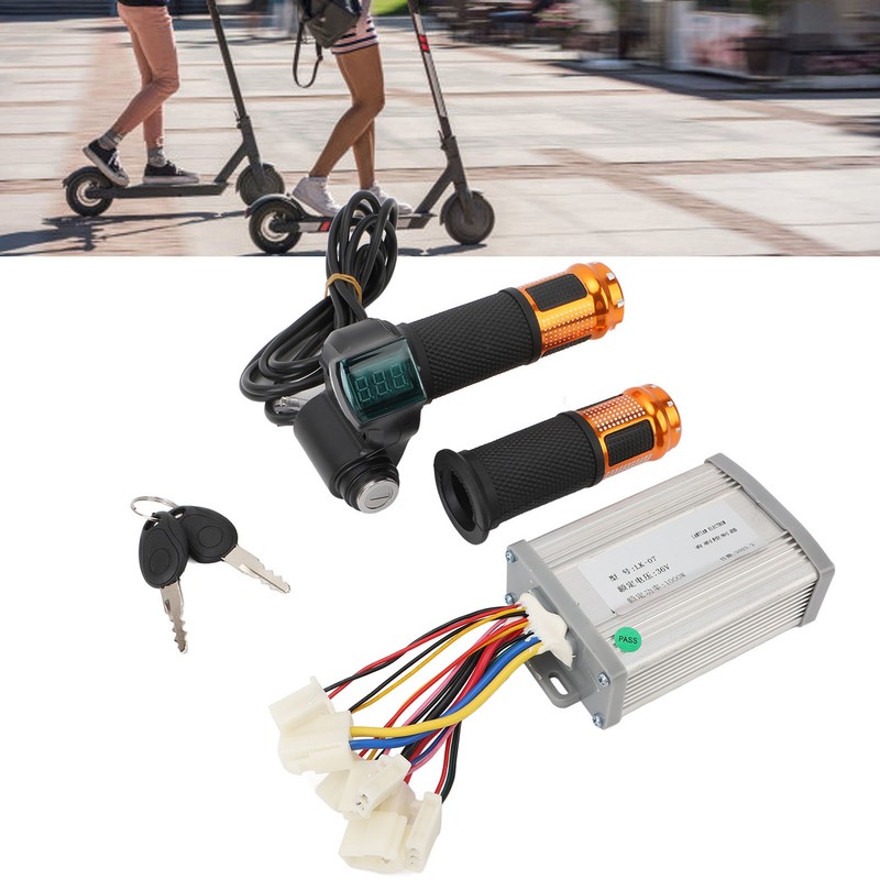 36V 1000W Motor Controller Aluminum Alloy Rubber Electric Bike Controller
