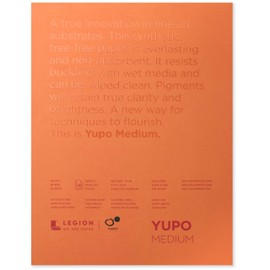 Yupo Paper L21-YUP197W912 Hojas Blancas, 9" x 12", 10 Unidades
