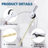 OasisFlow Front Mount Toilet Handle Replacement Kit Compatible with American