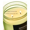 M&SENSE Magnolia Jasmine Spring Scented Candle, 11.6oz 70 Hours Long