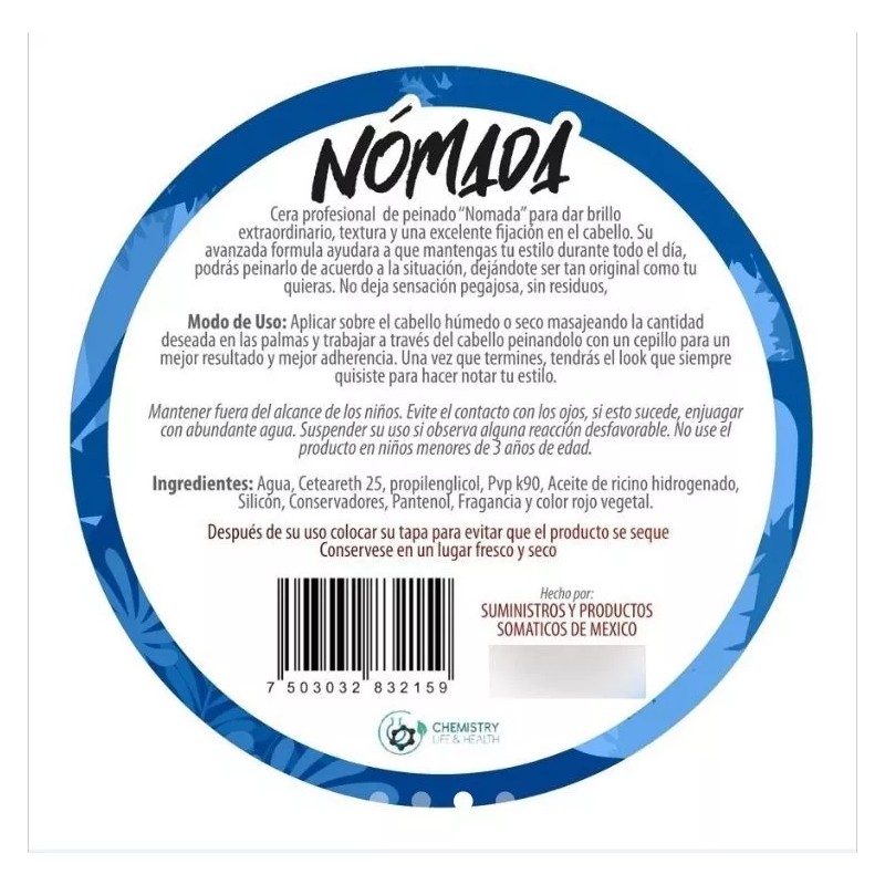 Nomada Nómada Cera Base Agua Clasica