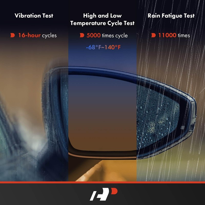 A-Premium Pair (2) Driver and Passenger Side Power Door Mirror