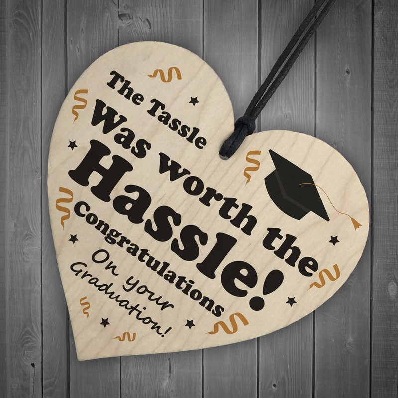 RED OCEAN Graduation Gift For Daughter Son Congratulations Gift Wood