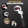 Universal Adjustable Double Ended Wrench Multifunctional Bathroom Wrench Repair Disassembly