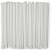 Plastic Translucent Drinking Straws Paper Wrapped 8.75" inch Translucent [300
