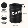 Collapsible Car Trash Can, 6.3 x 7.9 in Portable Hanging