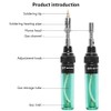 Elqater MT-100 Gas Soldering Iron Set Kit Gas Soldering Iron