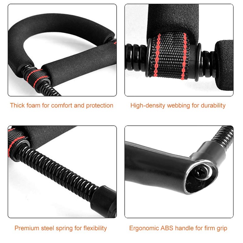 Staright Adjustable Hand Grip Arm Trainer Forearm Hand Wrist Finger