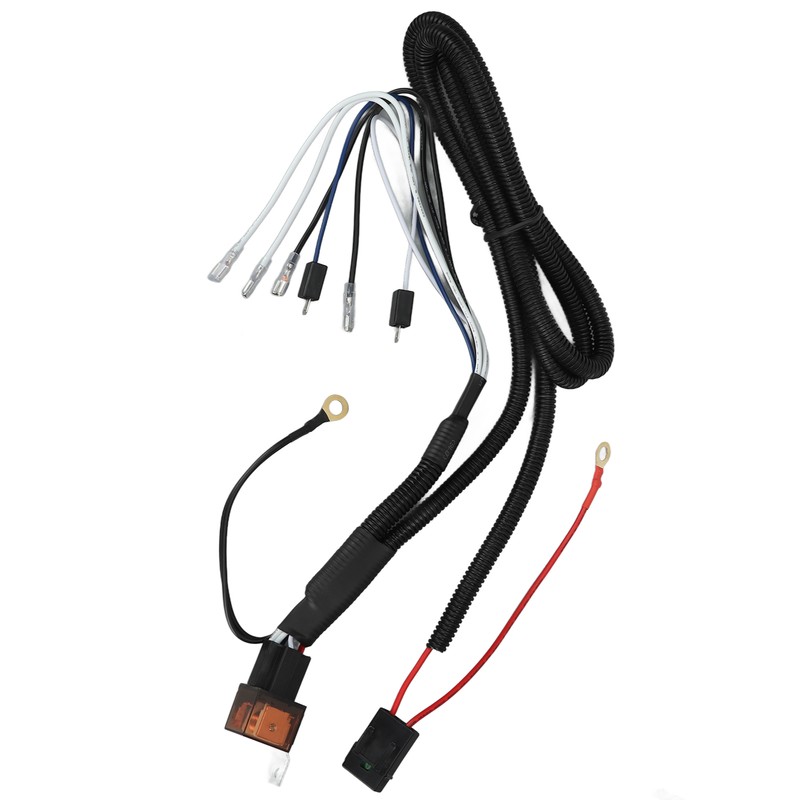 12V Horn Wiring Harness Relay Kit 1.9m Cable 50W One