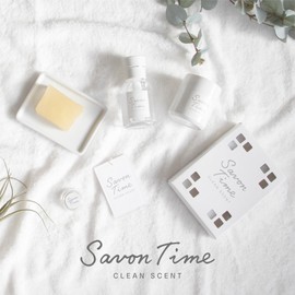 Harukado Carall 3593 Savon Time Clips, 2 Pack, Whitey Shower