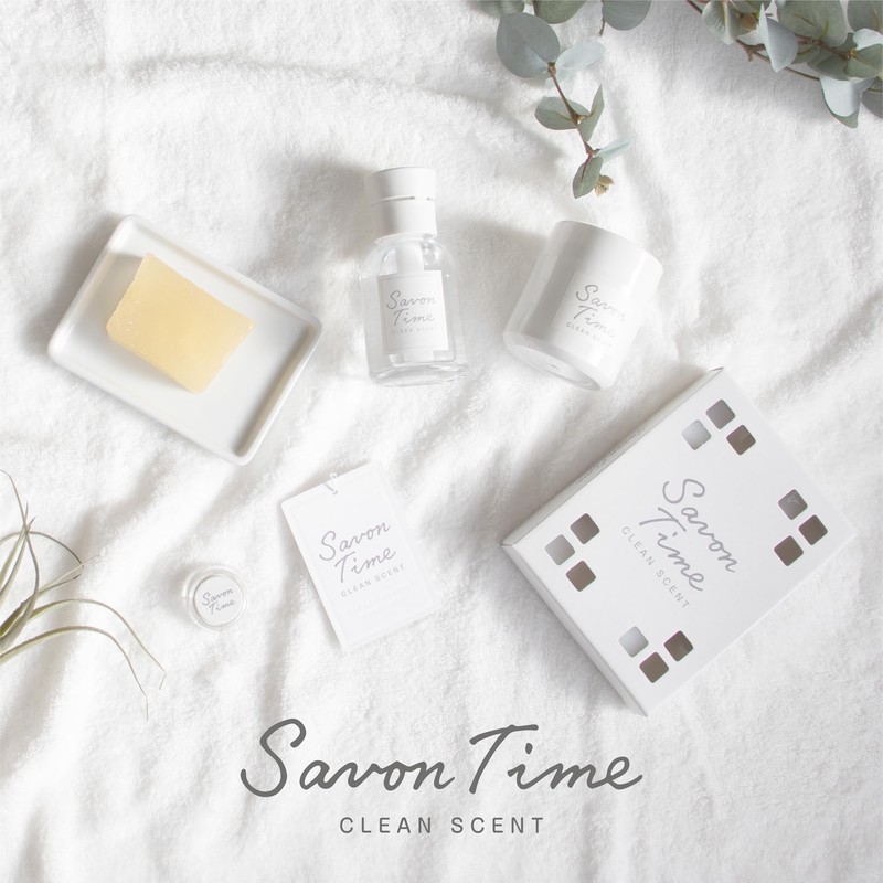 Harukado Carall 3593 Savon Time Clips, 2 Pack, Whitey Shower