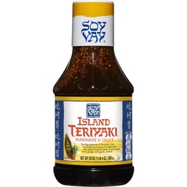 (2 Pack) Soy Vay Marinade & Sauce, Island Teriyaki, 20 oz Bottle