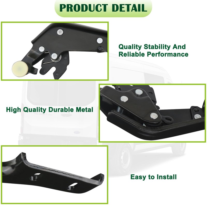 omoZone Right Passenger Side Sliding Door Hinge Roller Lower Side