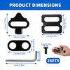 SPD Cleats Compatible with Shimano SH51 SH56, Bike Cleats Anti-Slip