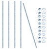 LiYiJiKeJi M8 Threaded Rod M8 x 300 mm, Fully Threaded,