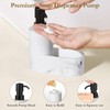 Shinowa Dish Soap Dispenser with Sponge Holder, Refillable Kitchen Dish