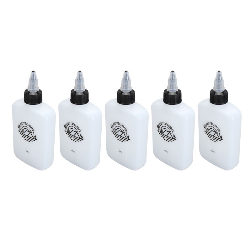 5pcs Small Oil Dispenser 120ml Leakage Proof Portable Compact Oil