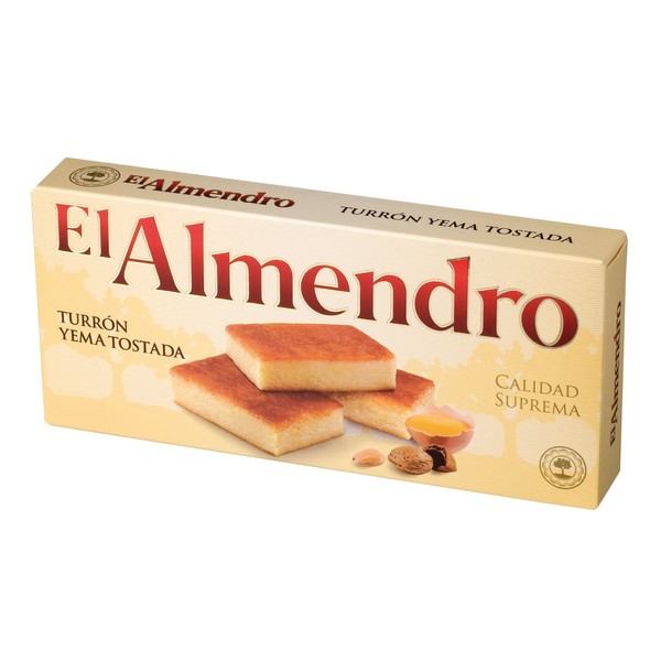 El Almendro Toasted Egg Yolk Turron (Yema Tostada) 7oz (200