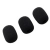 KKUANG 30PCS 30x22x8mm Black Portable Amplifier Foam Cover Clip on
