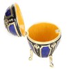 Egg Trinket Box Exquisite Jewelry Ring Holder Storage Box Home