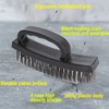 Wire Brush Set of Heavy Duty, 4 Rows Carbon Steel