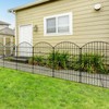 Thealyn Metal Garden Fence 40 inch H x 28 inch