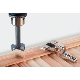 wolfcraft TC Cylinder Drill Bit I 3376000 I For drilling into Formica and coated boards