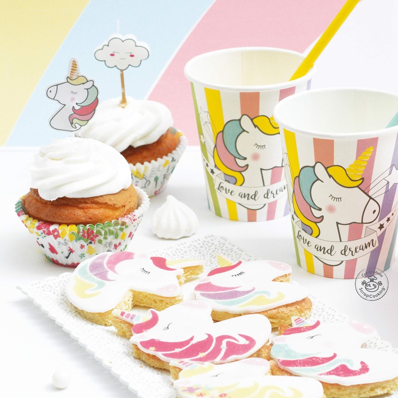 ScrapCooking 5033 - Set di 8 Candele a Forma di