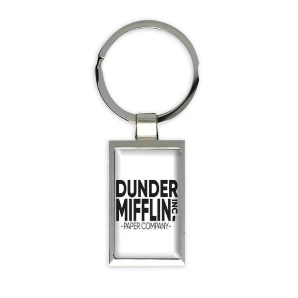 Dunder Mifflin Paper Company : Keychain the Office Michael Scott