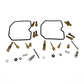 2-Pack Carburetor Rebuild Kits Carb Repair Set Replacement for Triumph Bonneville 800 T100 T 100 2001 2002 2003 2004 2005 2006 2007 2008