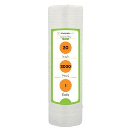 PSBM Pallet Netting Vented Stretch Wrap, 1 Pack, 20 Inch x 3000 Feet, for Securing Pallets That Need Ventilation