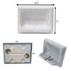 Ceramic Soap Dish Thin Set Installation Bar Holder Shower Wall