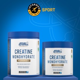 Creatine Monohydrate Micronized Powder (250g (New), Unflavoured)