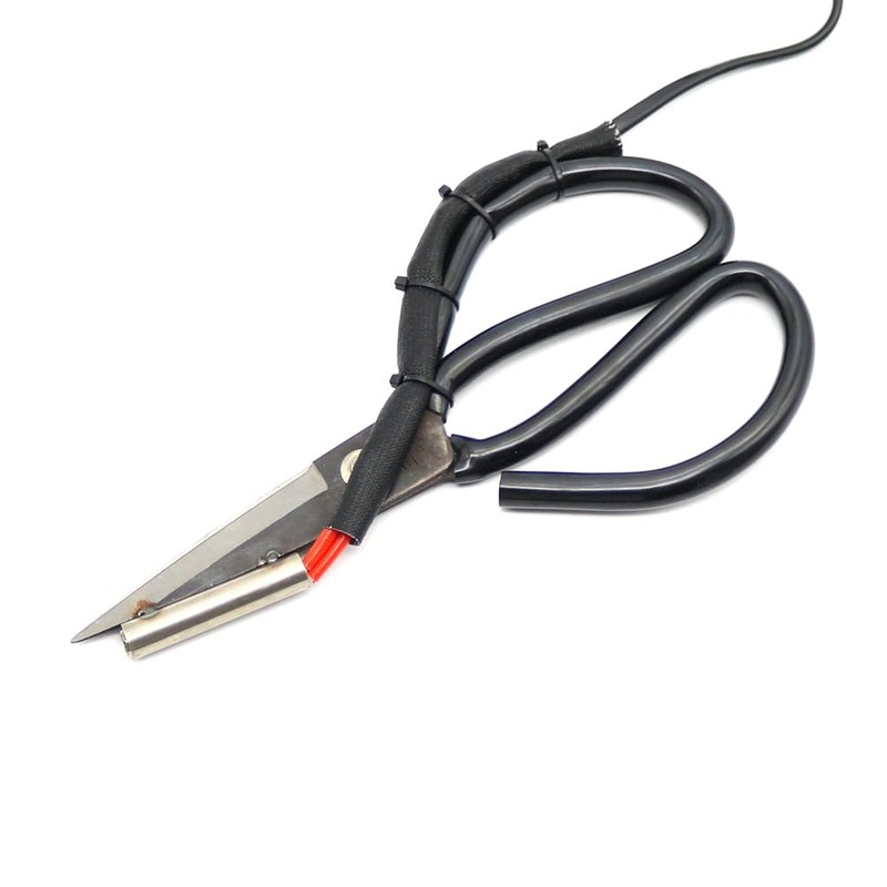 Adjustable Temperature Electric Heating Tailor Scissors with Switch Controller