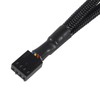 AITRIP PWM Fan Splitter Cable 1 to 2 Converter, Black
