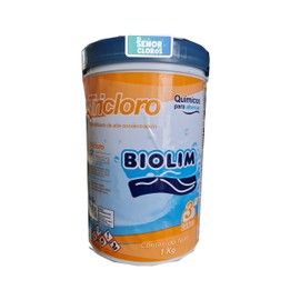 1 Kg De Pastillas De Cloro Para Limpieza De Alberca, Piscina y Spa TRICLORO PASTILLA 3" Marca Biolim
