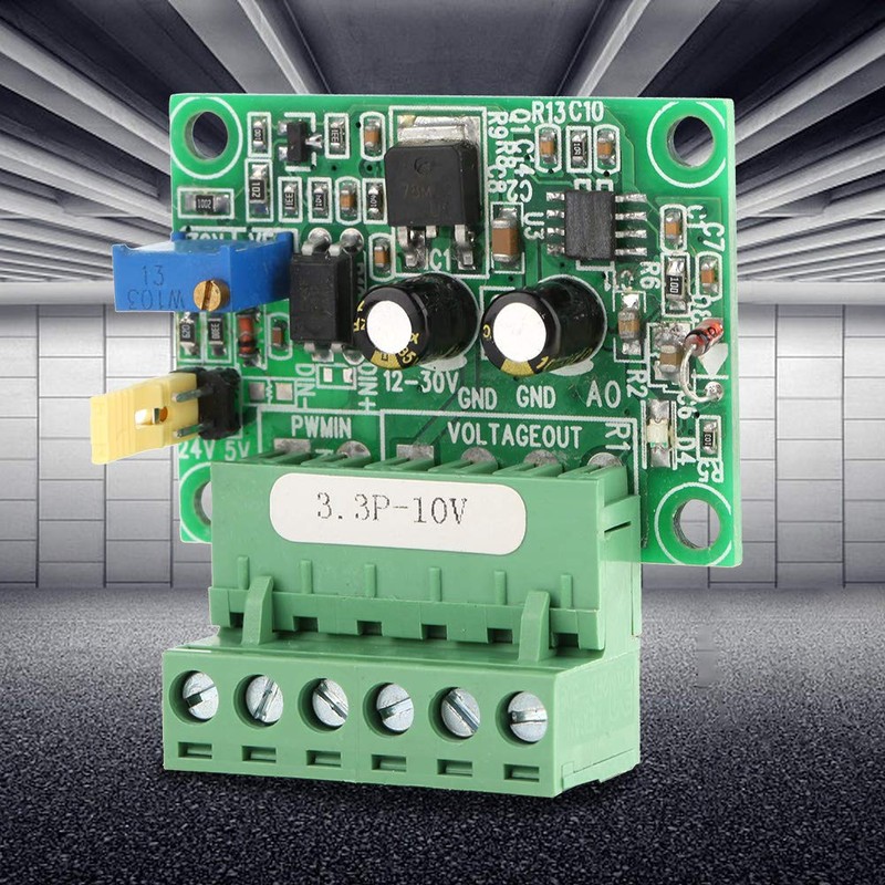 Jadeshay PWM Voltage Converter Module 3.3V PWM Signal to 0-10V