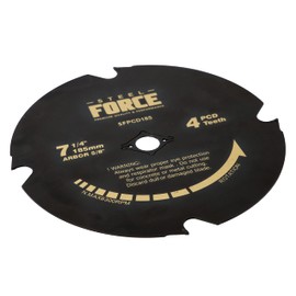 Steel Force CRPCD185 7-1/4" 4 Teeth Polycrystalline Diamond-Tipped PCD Hardie Blade for Fiber Cement and Laminate Flooring