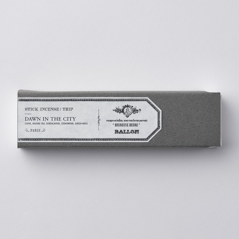 BALLON Stick Incense Dawn in the City Incense, 20 Sticks