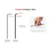 TEKTON 8 mm Short Arm Ball End Hex L-Key |