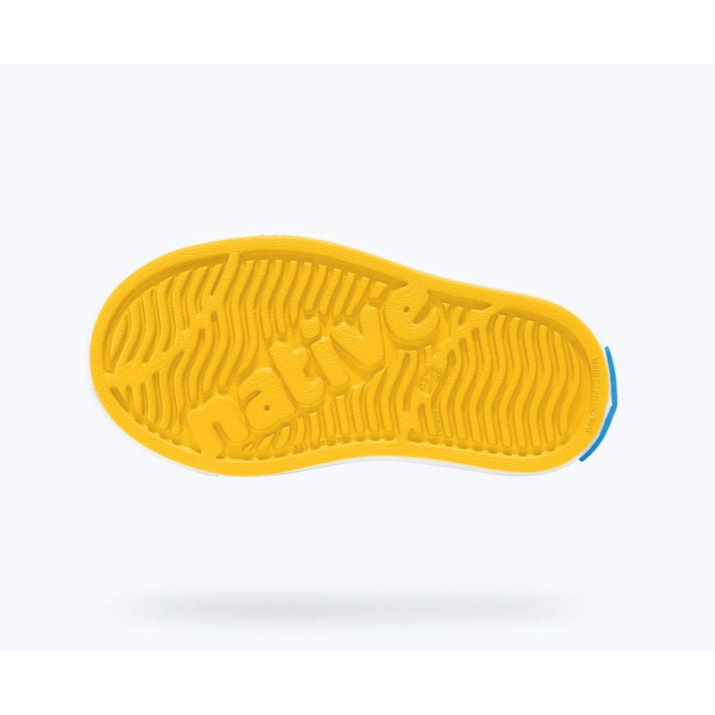 Native Jefferson Tenis sin Cordones, Crayon Yellow/Shell White, 13 MX