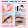 Libeauty Lash & Eyebrow Tint Dye Kit Lasting 8 Weeks