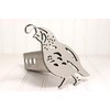 Custom Hitch Covers 12828-Stainless Steel Quail Hitch Cover, 2"