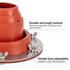 Tent Stove Jack Kit: Flexible Silicone Pipe Boot, High Temp